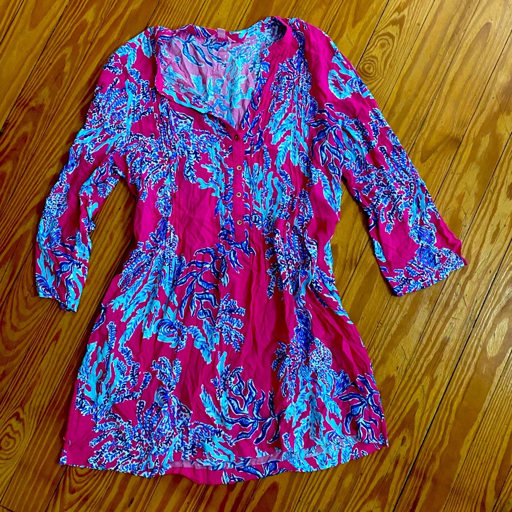 EUC CORAL PRINT